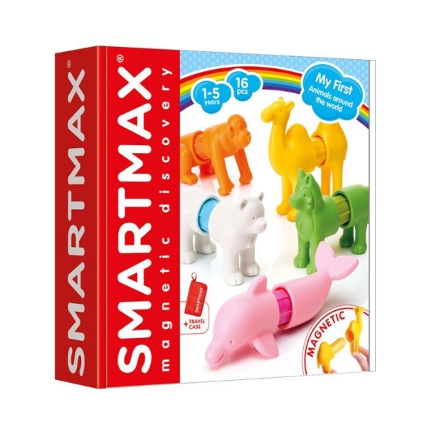 SmartGames SmartMax - My First Animals Around the World Constructiespeelgoed