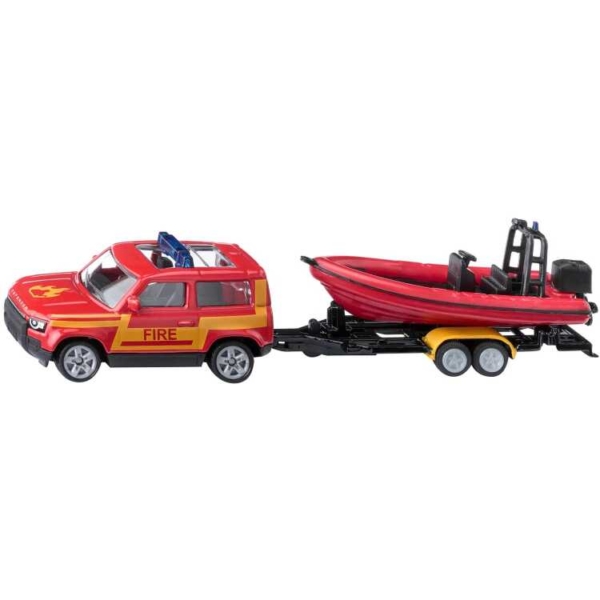 SIKU Land Rover Defender met boot modelvoertuig