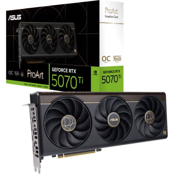 ASUS ProArt GeForce RTX 5070 Ti OC grafische kaart