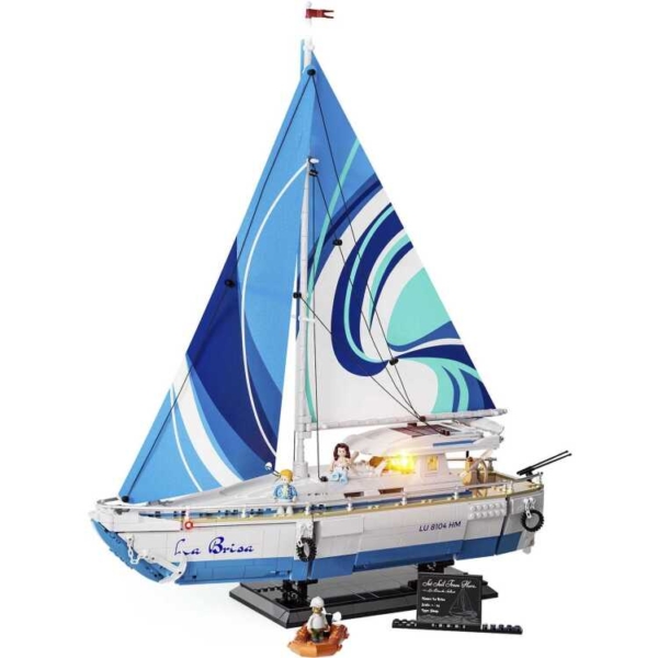 Lumibricks Vacation - The Sailboat: La Brisa Constructiespeelgoed
