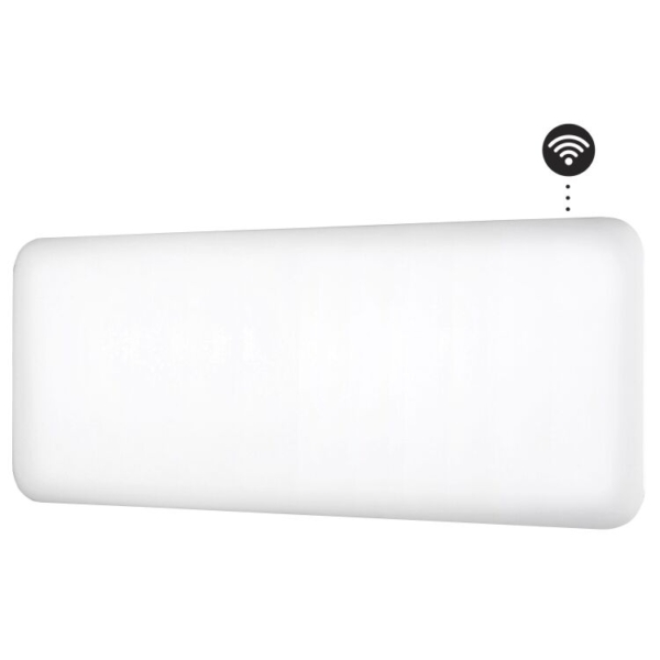 Mill Steel WiFi paneelverwarming PA2000WIFI4, 2000 Watt convector