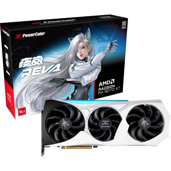 PowerColor Radeon RX 9070 XT Hellhound REVA16GB Limited Edition grafische kaart