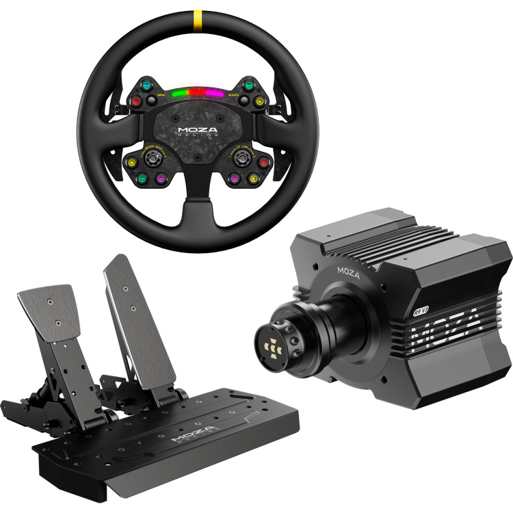MOZA R9 V3 +RS V2 + SR-P bundel stuur