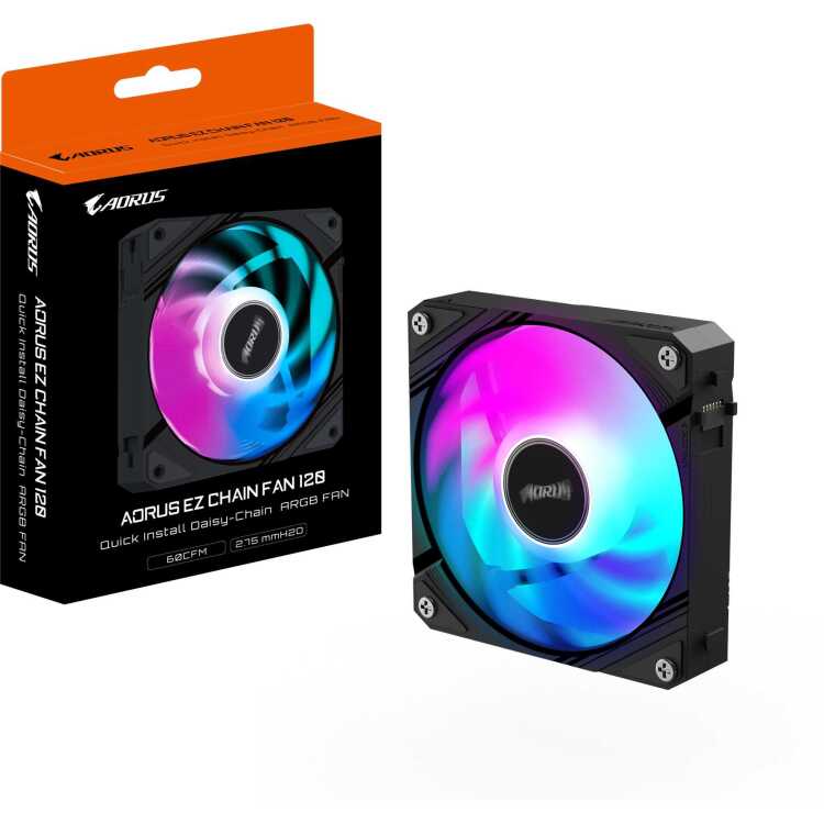 GIGABYTE AORUS EZ CHAIN FAN 120 case fan
