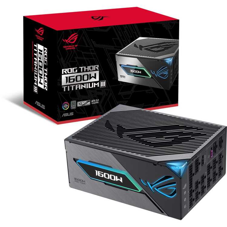 ASUS ROG THOR 1600W Titanium III voeding