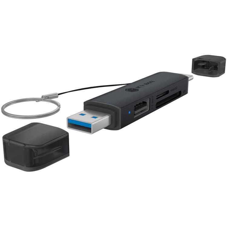 ICY BOX IB-CR203-CU3 3-in-1 kaartlezer