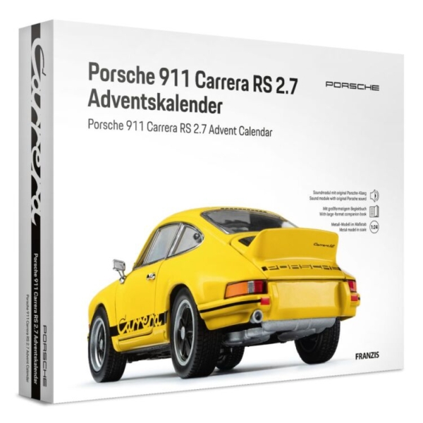 Franzis Porsche 911 Carrera RS 2.7 Adventskalender modelvoertuig