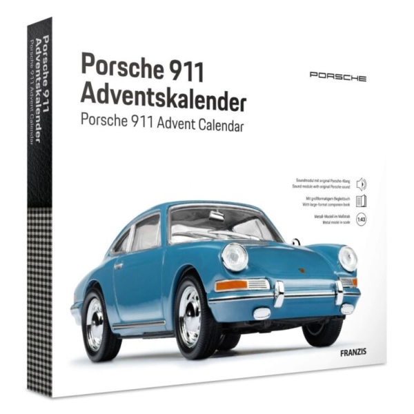 Franzis Porsche 911 Adventskalender modelvoertuig