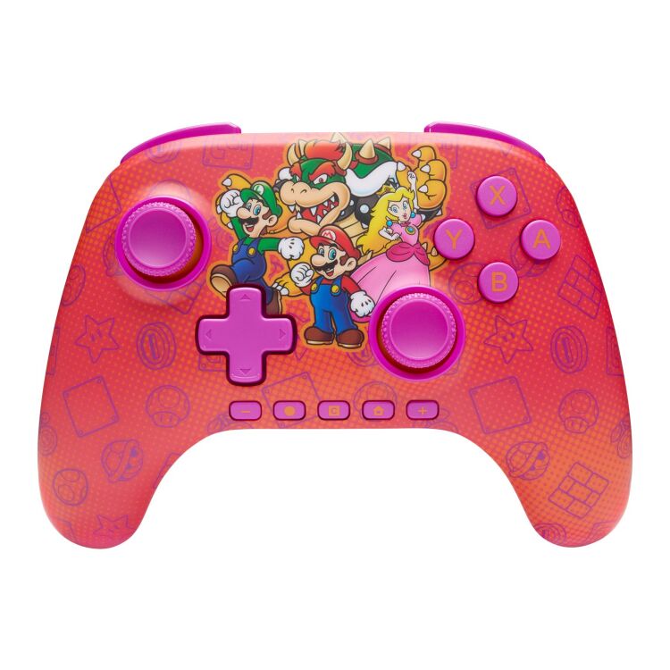 PowerA Advantage draadloze controller voor Nintendo Switch 2 - Mario en vrienden gamepad