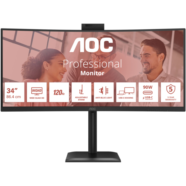 AOC 34 L CU34E4CW 120Hz QHD VA
