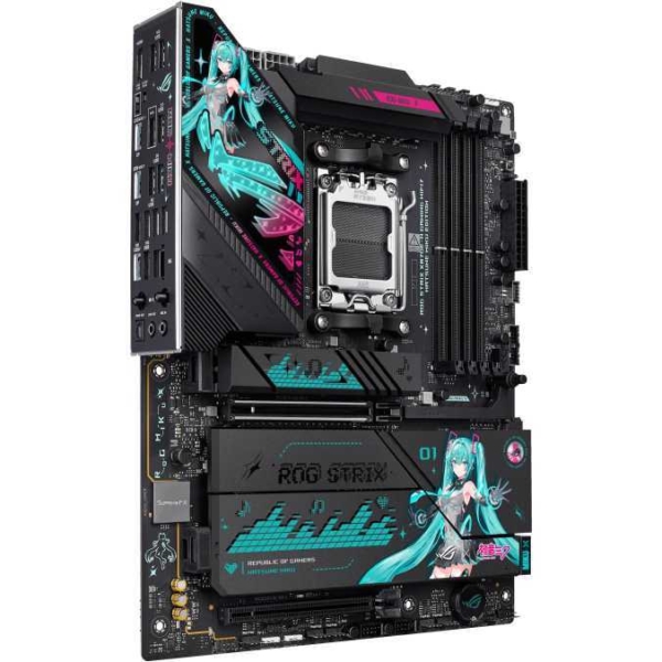 ASUS ROG Strix X870E-H Gaming WiFi7 Hatsune Miku Edition moederbord