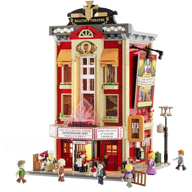 Lumibricks Town Life - Balcony Theatre Constructiespeelgoed