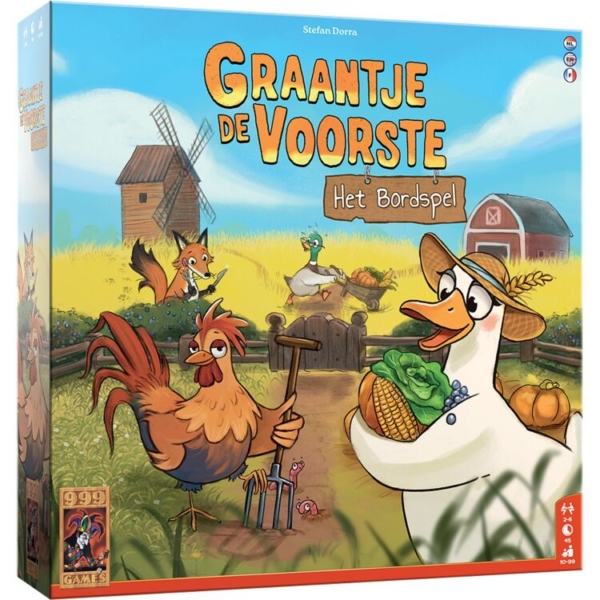 999 Games Graantje de Voorste: Het Bordspel