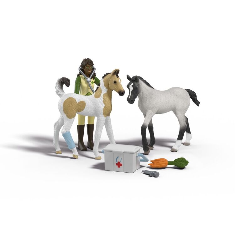 Schleich Horse Club - Sarah's EHBO-set speelfiguur