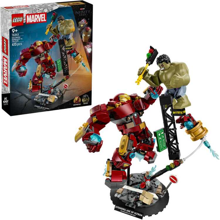 LEGO Marvel Super Heroes - Ultieme strijd: Hulkbuster vs. Hulk Constructiespeelgoed