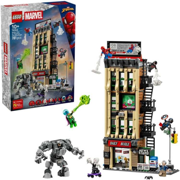 LEGO Marvel Super Heroes - Spider-Man vs. Mysterio: de Daily Bugle Constructiespeelgoed