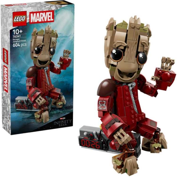 LEGO Marvel Super Heroes - Groot in Ravager jumpsuit Constructiespeelgoed