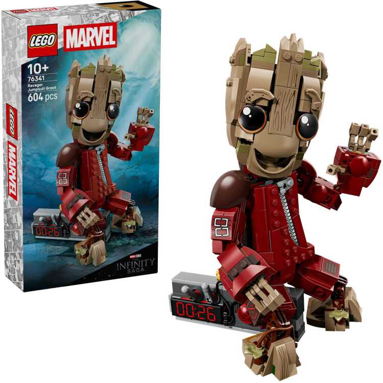LEGO Marvel Super Heroes - Groot in Ravager jumpsuit Constructiespeelgoed