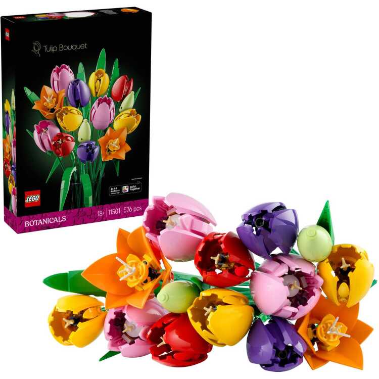 LEGO The Botanical Collection - Boeket met tulpen Constructiespeelgoed