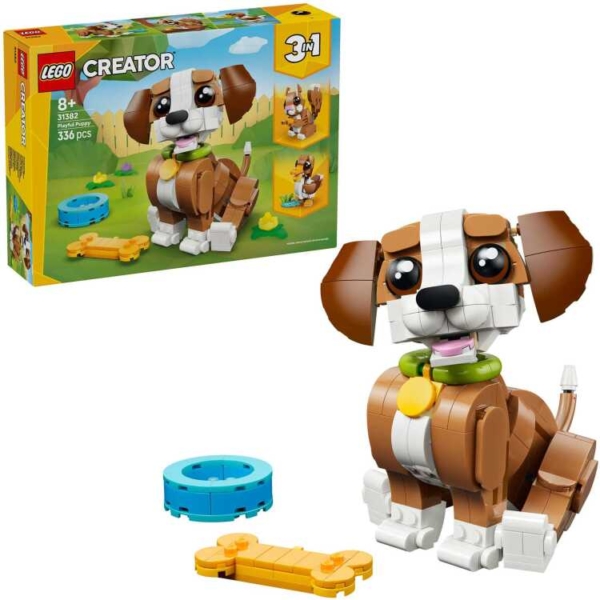 LEGO Schattige dieren: speelse puppy Constructiespeelgoed