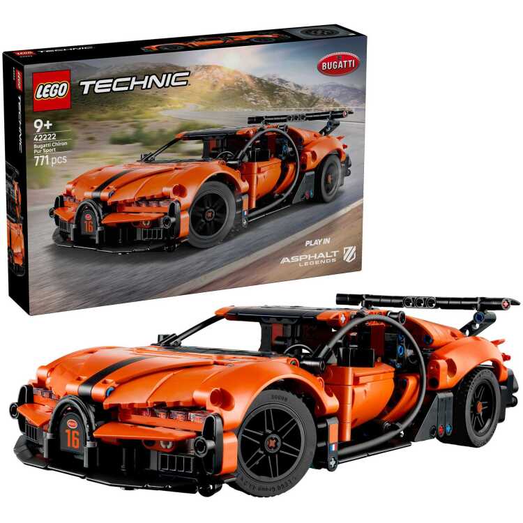 LEGO Technic - Bugatti Chiron Pur Sport hyperca Constructiespeelgoed