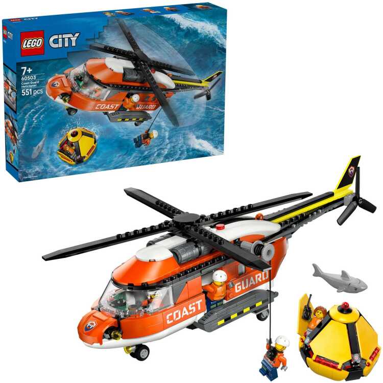 LEGO City - Kustwacht helikopter Constructiespeelgoed