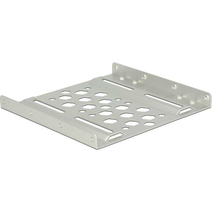 DeLOCK Aluminium installation frame 2.5" to 3.5" Silver wisselframe