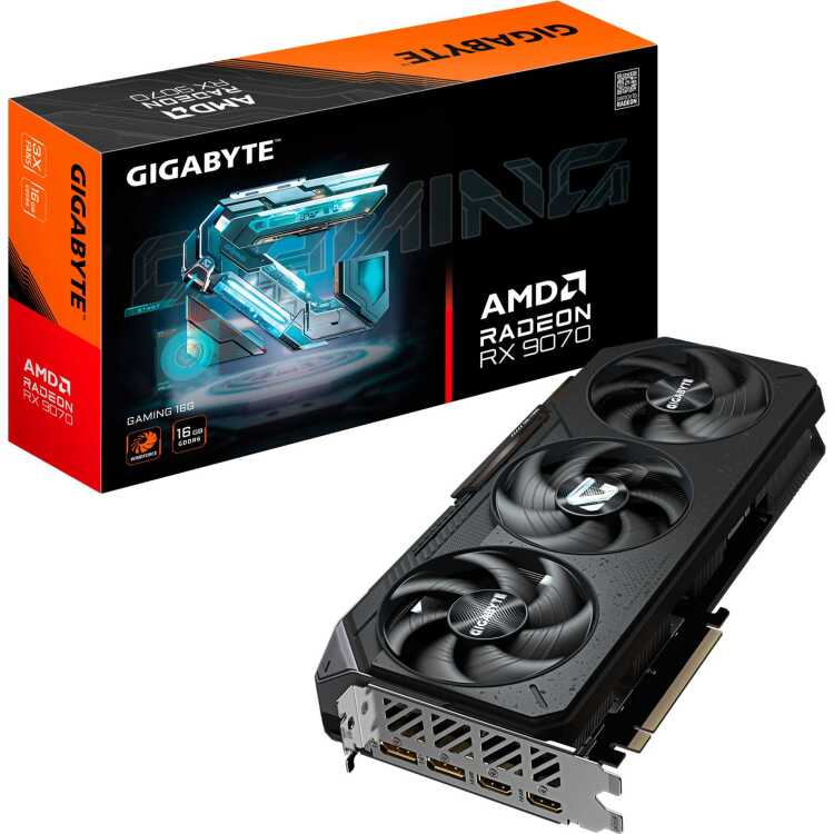 GIGABYTE Radeon RX 9070 GAMING grafische kaart