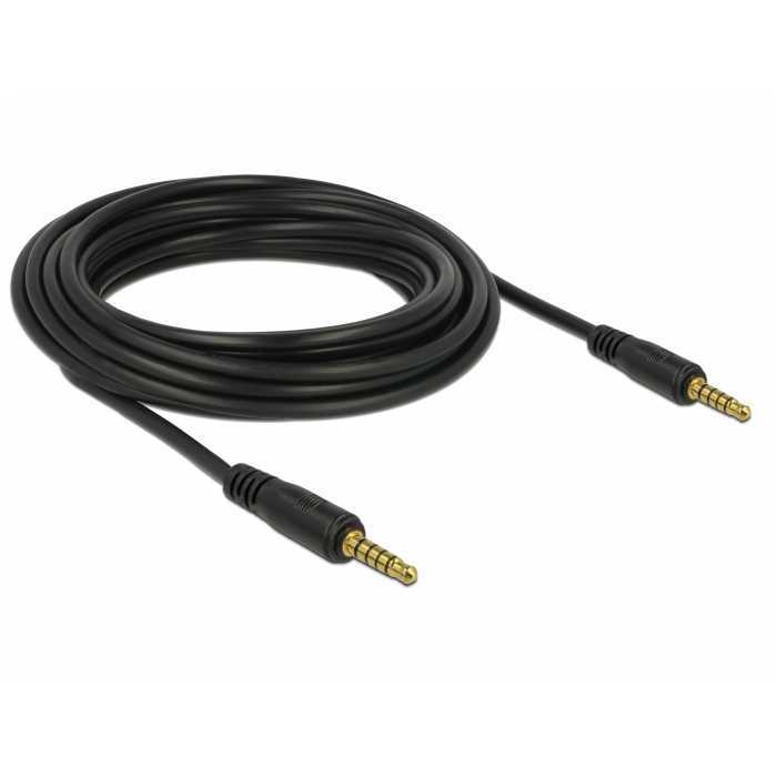 DeLOCK Stereo Jack 3,5 mm 5-Pin (male) > 3,5 mm 5-Pin (male) kabel