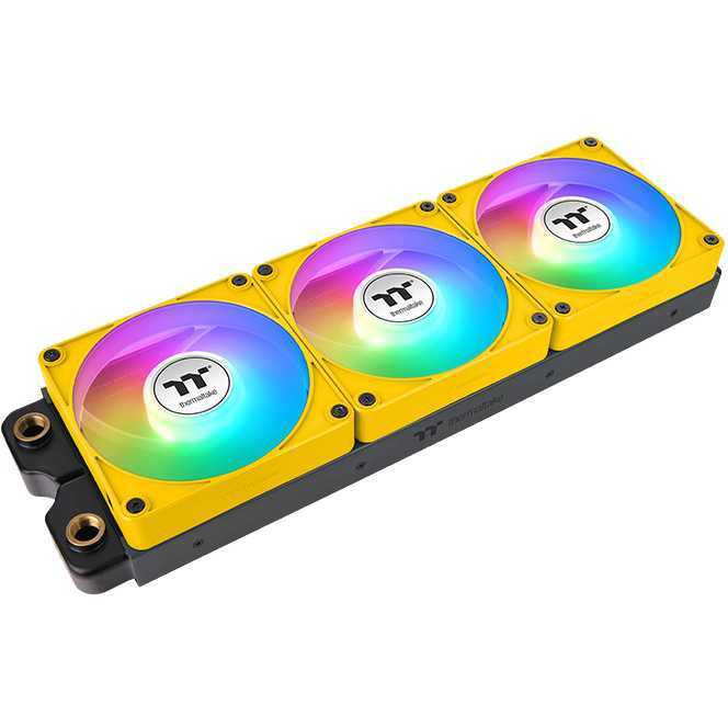 Thermaltake CT120 EX Reverse ARGB Sync PC Cooling Fan Bumblebee (3-Fan Pack) case fan