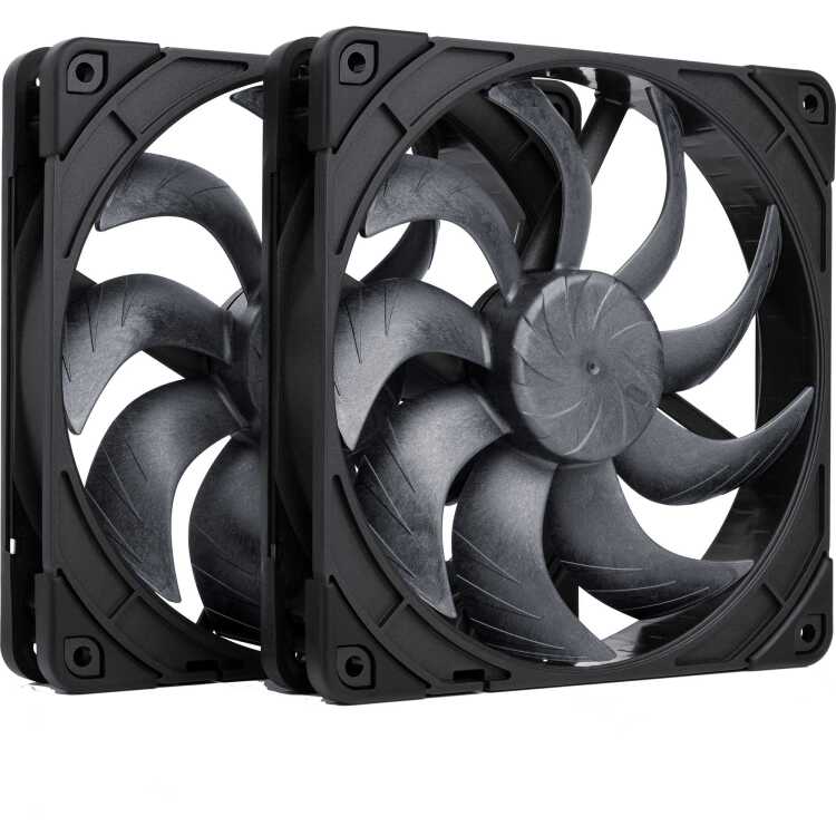 Noctua NF-A14x25 G2 PWM Sx2-PP chromax.black case fan