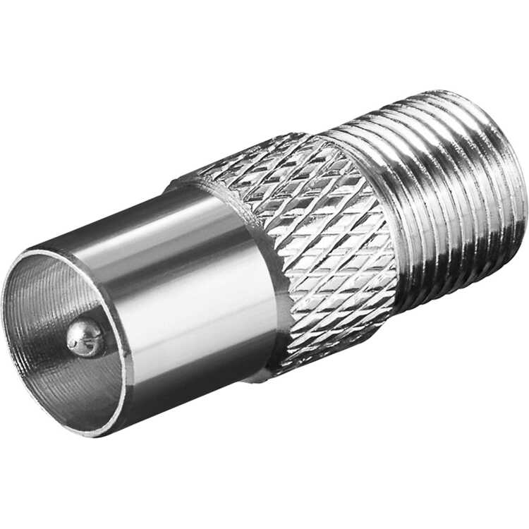 goobay Adapter F connector coaxiaal koppelstuk