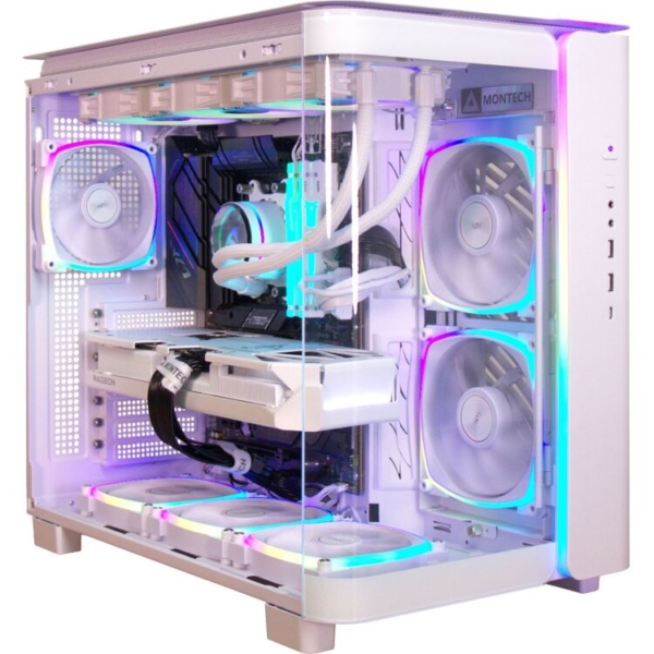 ALTERNATE Thunderstorm Pro Ryzen 7 - RX 9070 XT White gaming pc