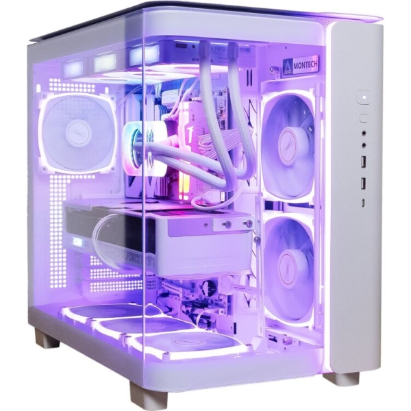ALTERNATE Thunderstorm Pro Ryzen 7 - RTX 5070 Ti White gaming pc