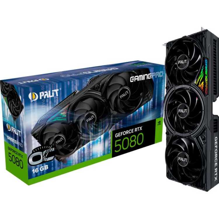 Palit GeForce RTX 5080 GamingPro OC grafische kaart