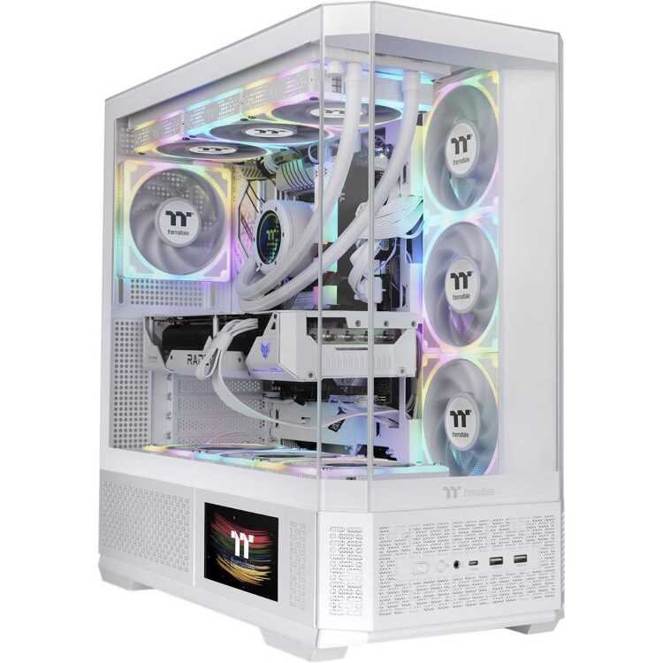 Thermaltake View 370 TG ARGB Snow midi tower behuizing
