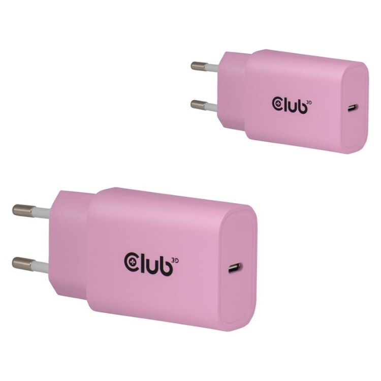 Club 3D 2-Pack USB C Charger 30 Watt oplader