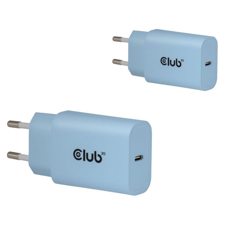 Club 3D 2-Pack USB C Charger 30 Watt oplader