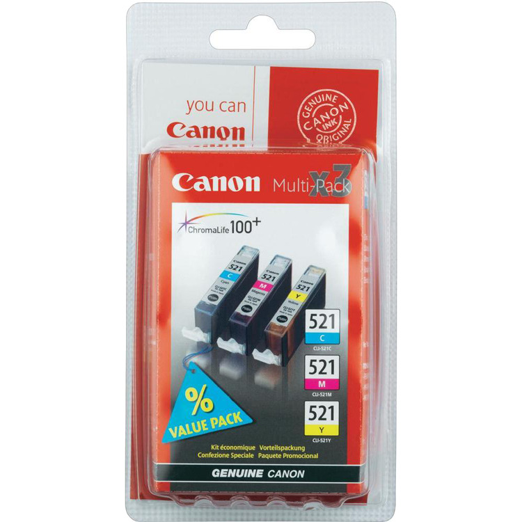 Canon Multipack CLI-521 inkt