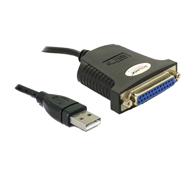 DeLOCK USB 1.1 op Parallel kabel