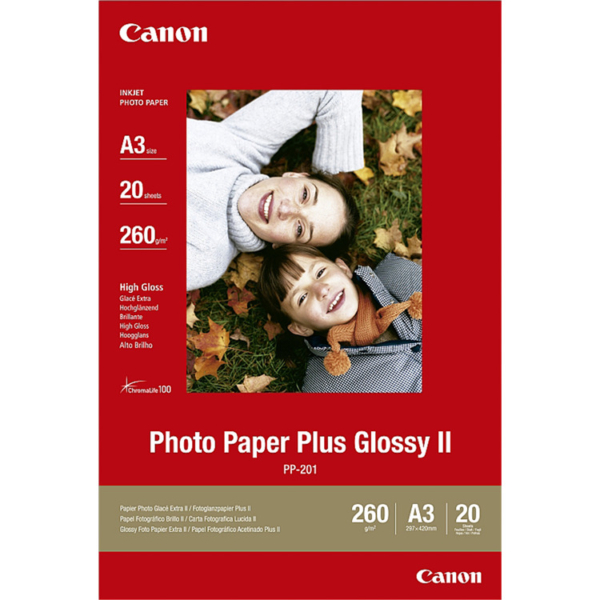 Canon Papier PP-201 A3 fotopapier