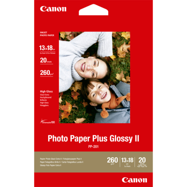 Canon Papier PP-201 13 x 18 cm fotopapier