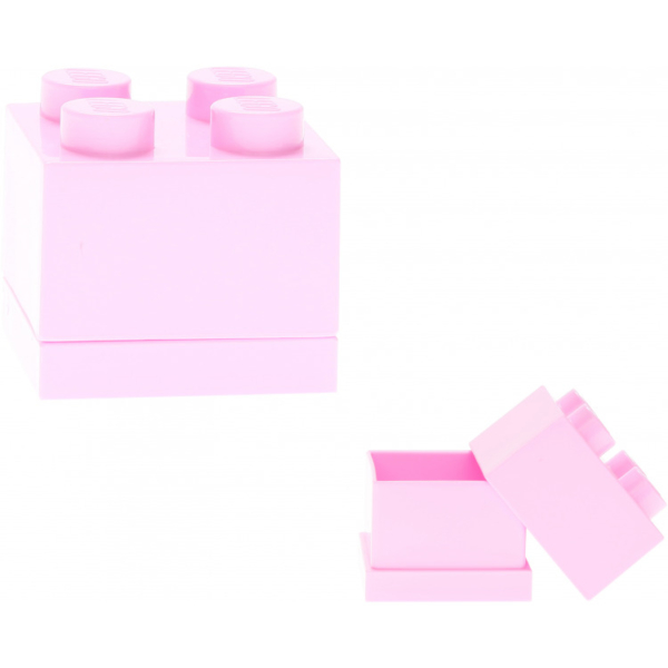 Room Copenhagen LEGO Storage Brick 4 Roze opbergdoos