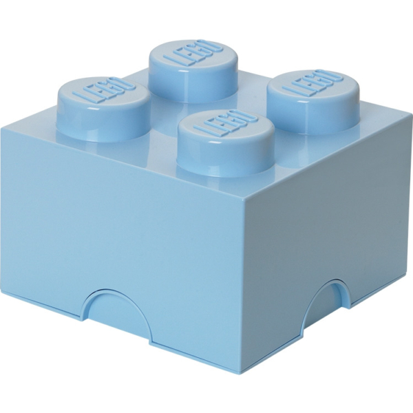 Room Copenhagen LEGO Storage Brick 4 Licht blauw opbergdoos