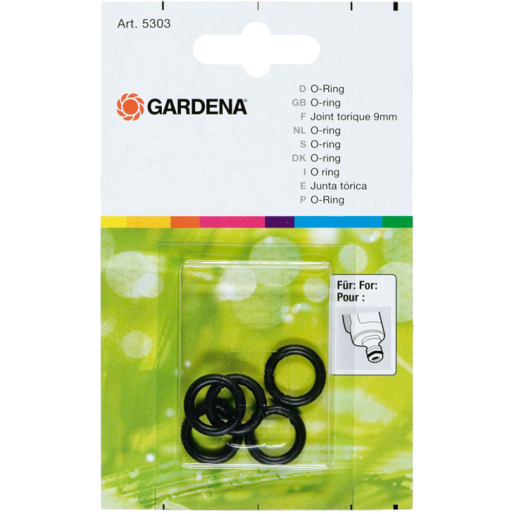 GARDENA O-ringen 9 mm afdichting
