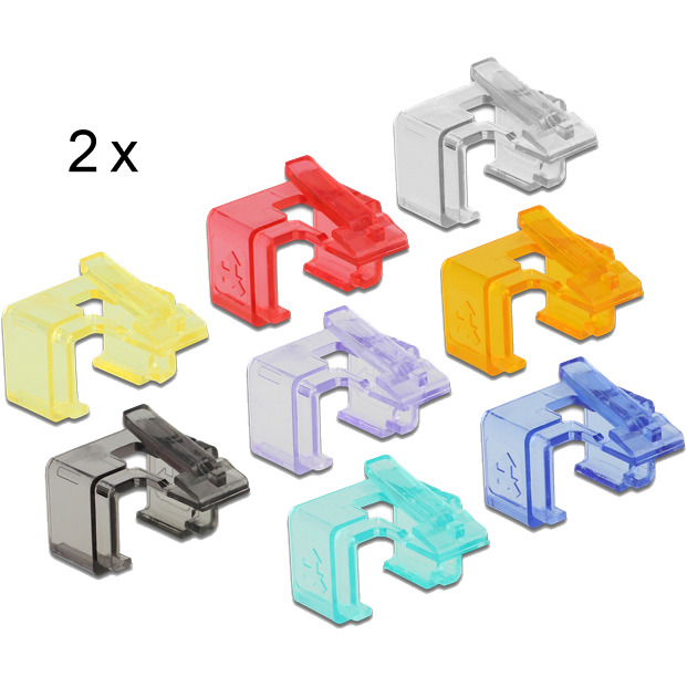 DeLOCK RJ45 Repair Clip Starter Set reserveonderdeel