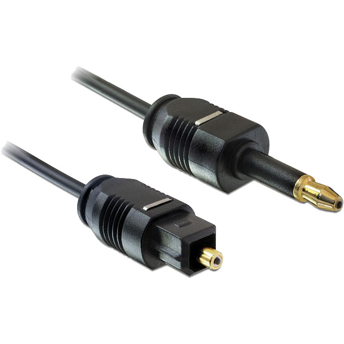 DeLOCK Toslink male -> toslink mini 3.5mm, 2m kabel