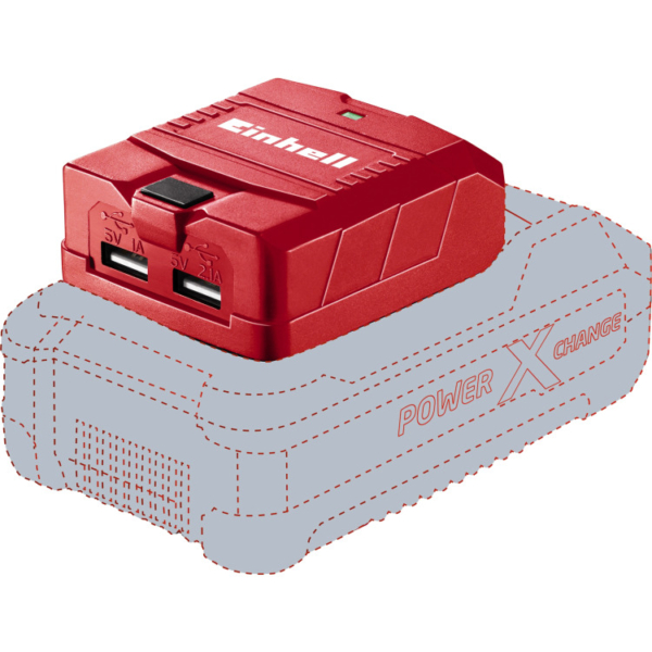 EINHELL Powerbank TE-CP 18 Li USB adapter