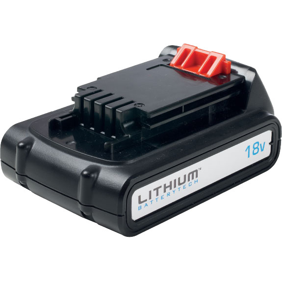 BLACK+DECKER 18V 1.5Ah Lithium Ion accu BL1518-XJ oplaadbare batterij