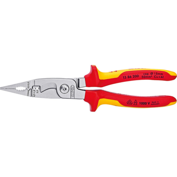 KNIPEX Elektro installatietang VDE 1386200
